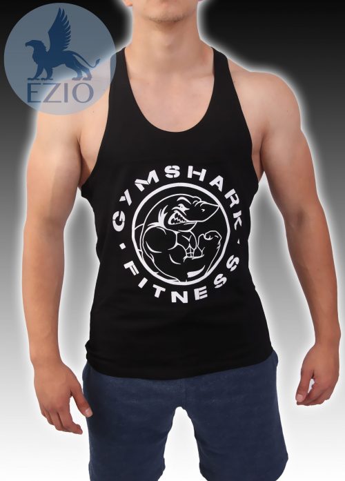 Polera sin mangas GymShark Fitness - Black