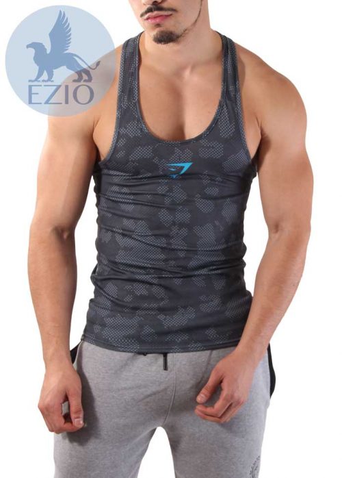 Polera sin mangas Gymshark ION Urban Camo