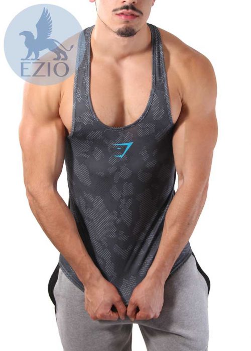 Polera sin mangas Gymshark ION Urban Camo - Imagen 2