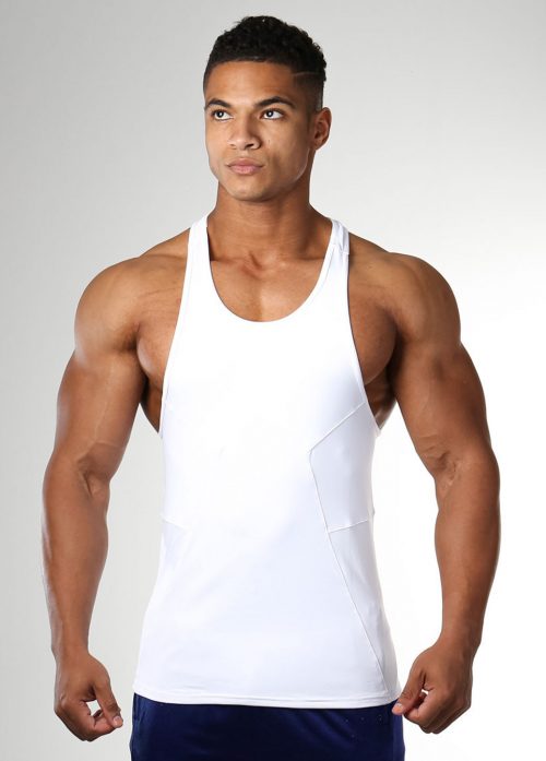 Gymshark Element Stringer White - Blue